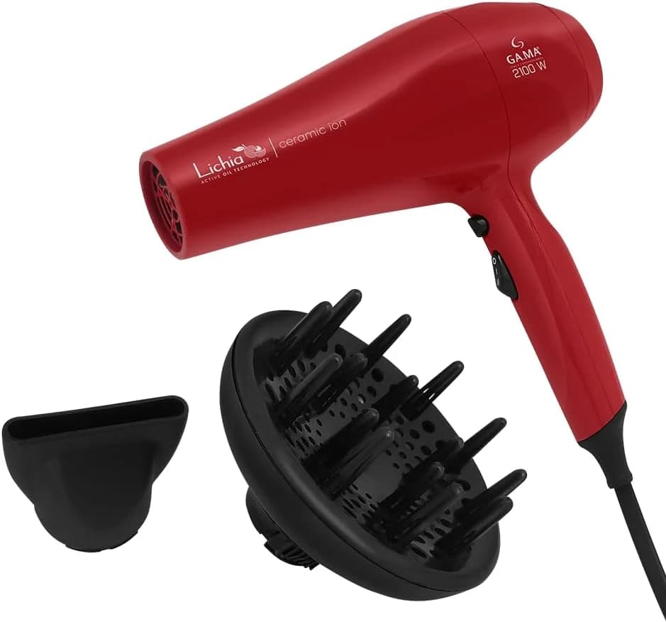 GA.MA ITALY Secador de Cabelo Gama Lichia Ceramic Ion 2100W 127V