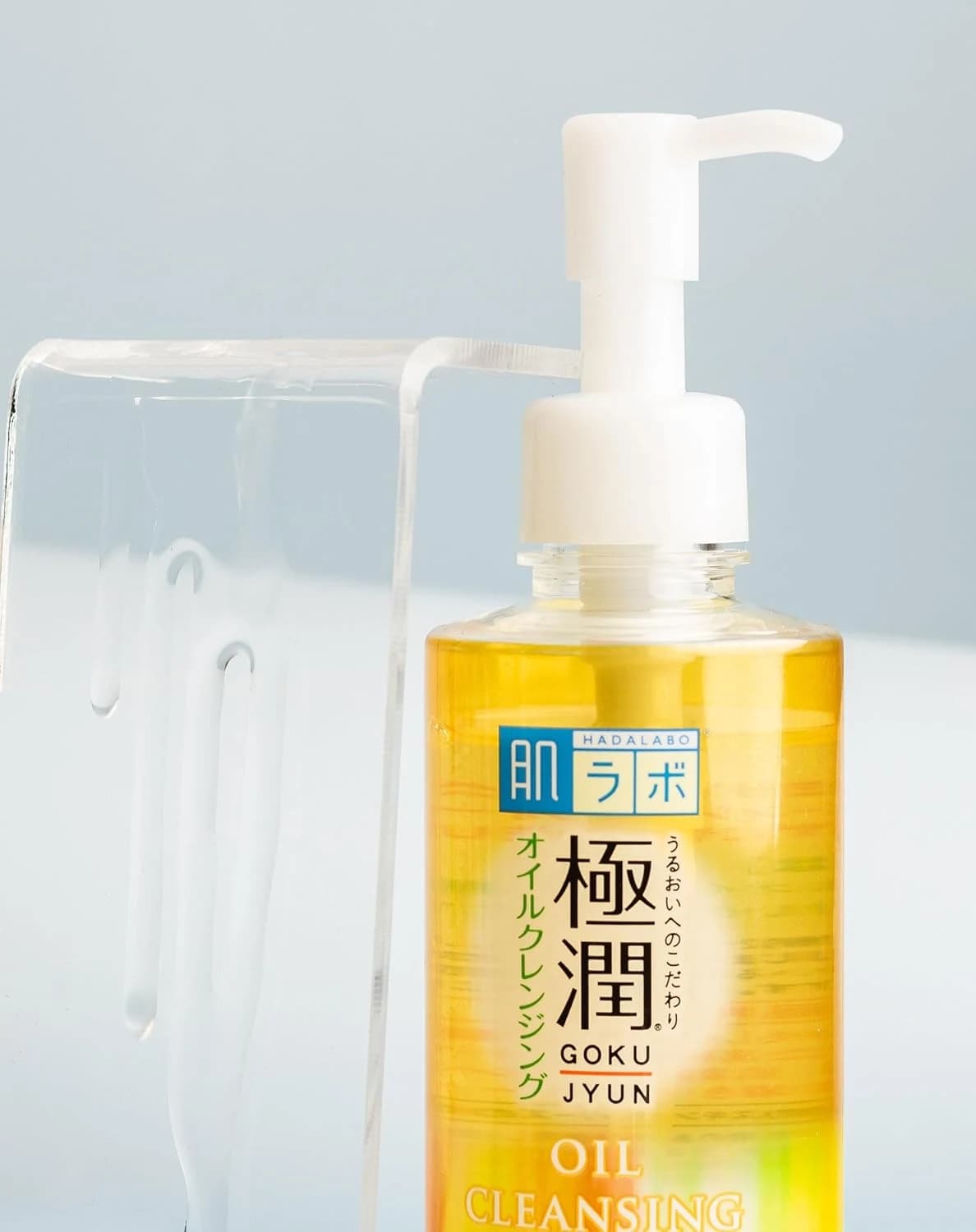 Gokujyun Oil Cleasing - Óleo Removedor de Maquiagem com Ácido Hialurônico 200ml, Hada Labo