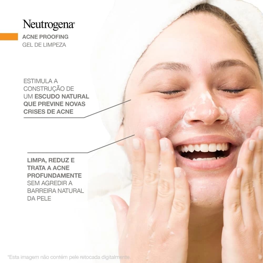 Neutrogena Gel de Limpeza Acne Proofing, 200ml