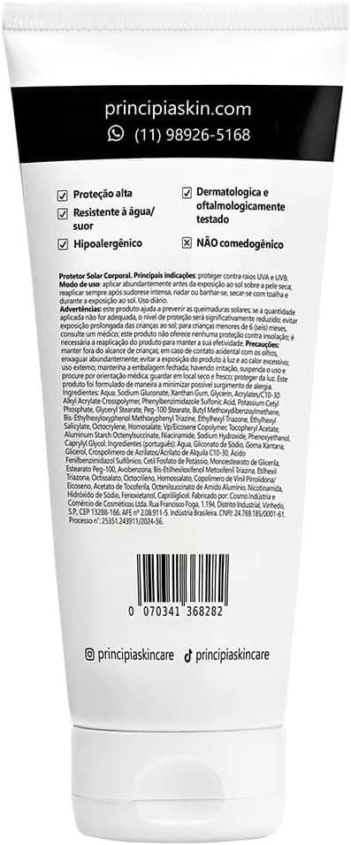 Protetor Solar Corporal FPS 35, PS-03 com 200ml