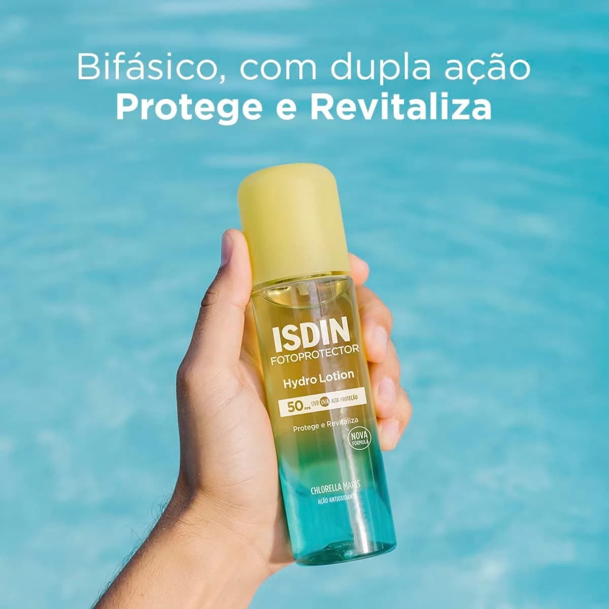ISDIN Protetor Solar Corporal Bifásico Hydrolotion