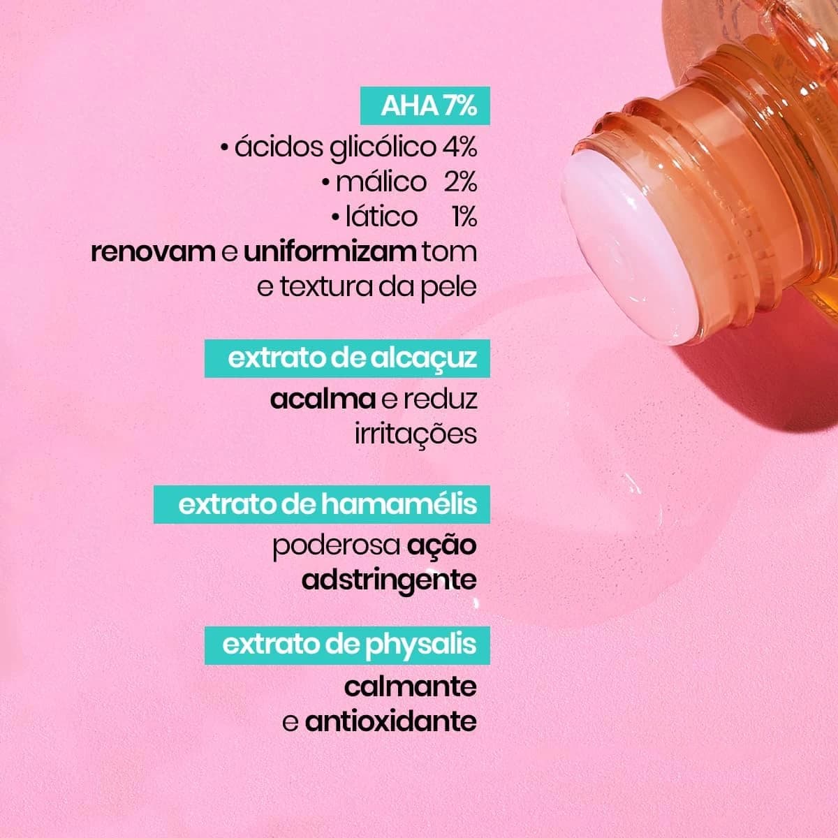 Sallve Tônico Renovador 120Ml - Aha 7%