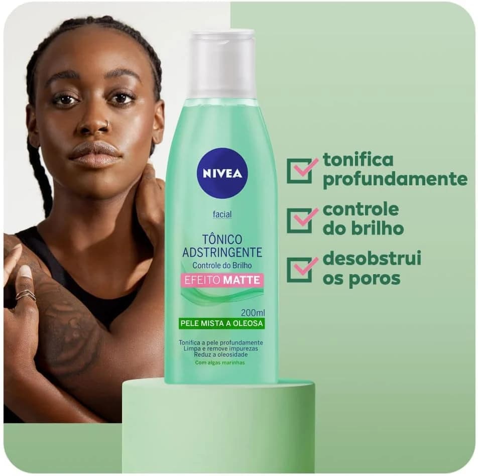 NIVEA Tônico Facial Controle do Brilho - 200ml
