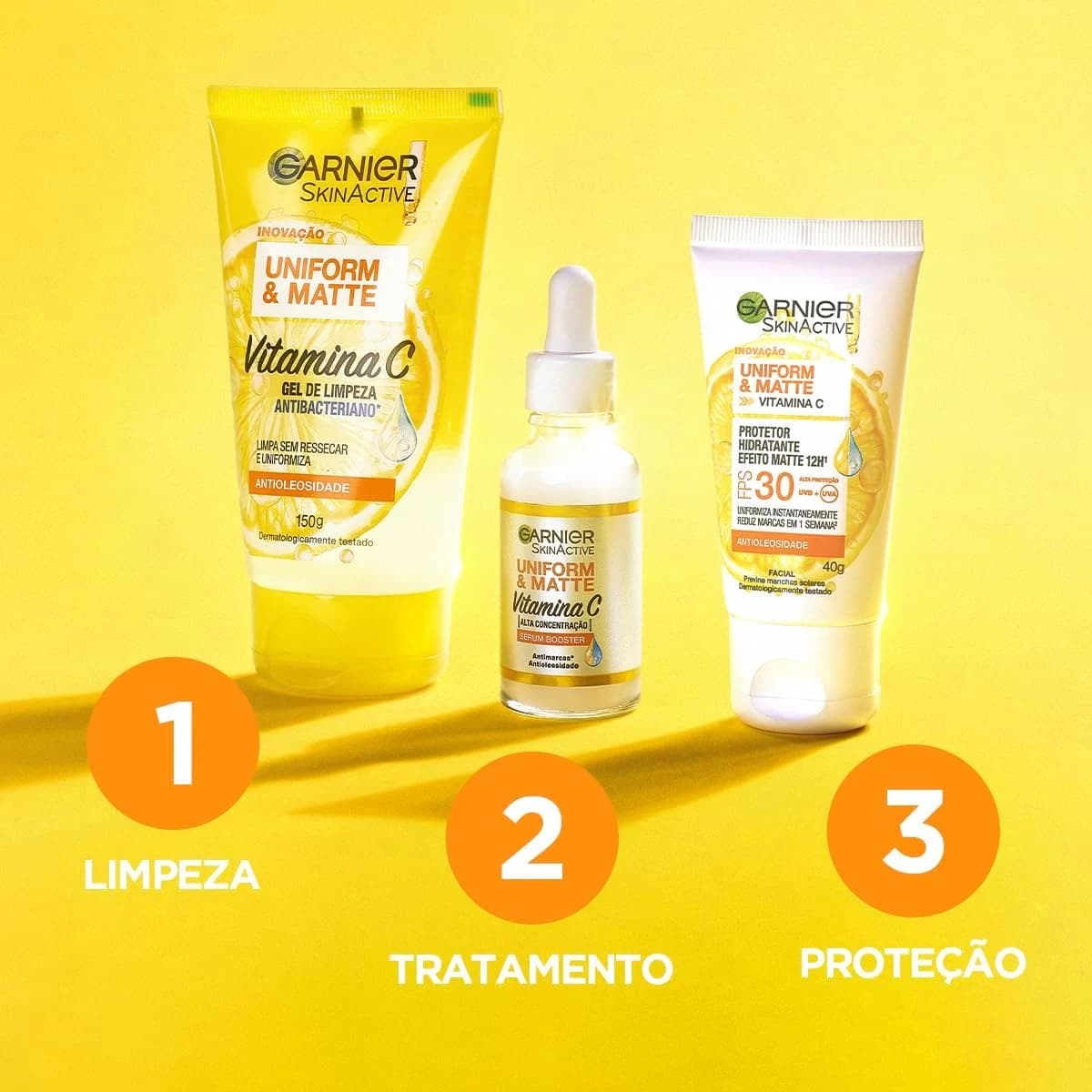 Garnier Sérum Facial Antimarcas Vitamina C, Niacinamida e Ácido Salicílico 30ml