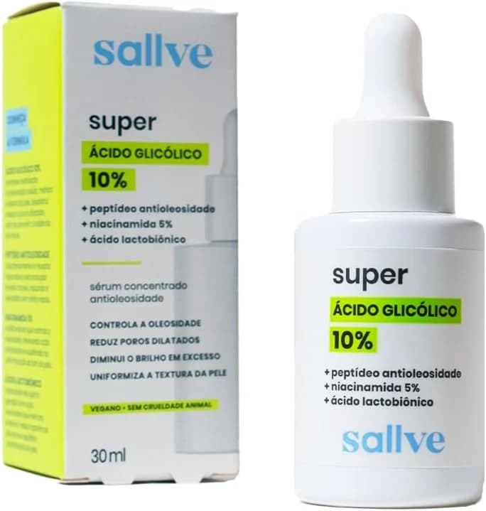 Sallve Super Ácido Glicolico 10% 30ml