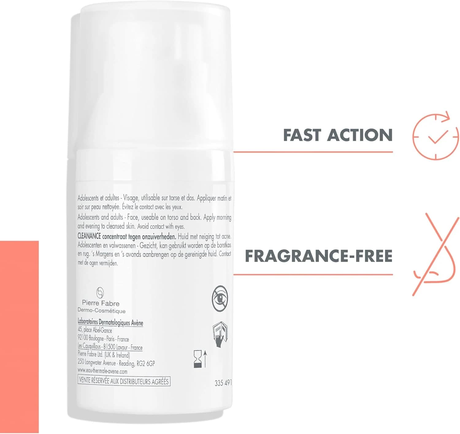 Cleanance Comedomed, sérum corretor facial antiacne, Avène - 30ml