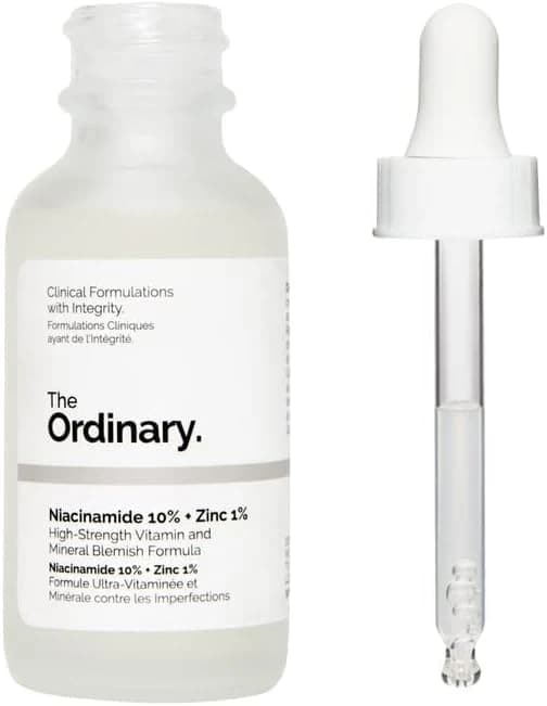 The Ordinary - Niacinamida 10% + sérum de zinco 1% para o rosto 30 ml