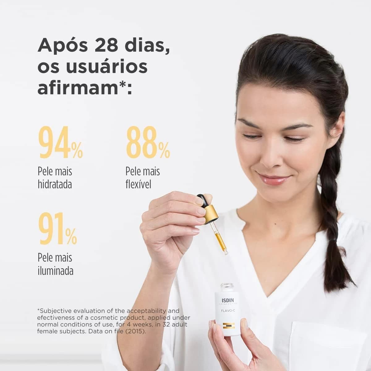 ISDIN Sérum Facial Antioxidante com Vitamina C Isdinceutics Flavo-C - 30ml