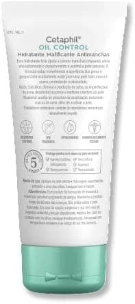 Cetaphil Oil Control Hidratante Matificante Antimanchas Facial para Pele Oleosa a Acneica 89ml