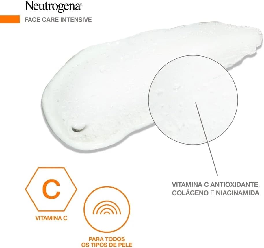 Neutrogena Hidratante Facial Antissinais Face Care Intensive FPS 22, 100g