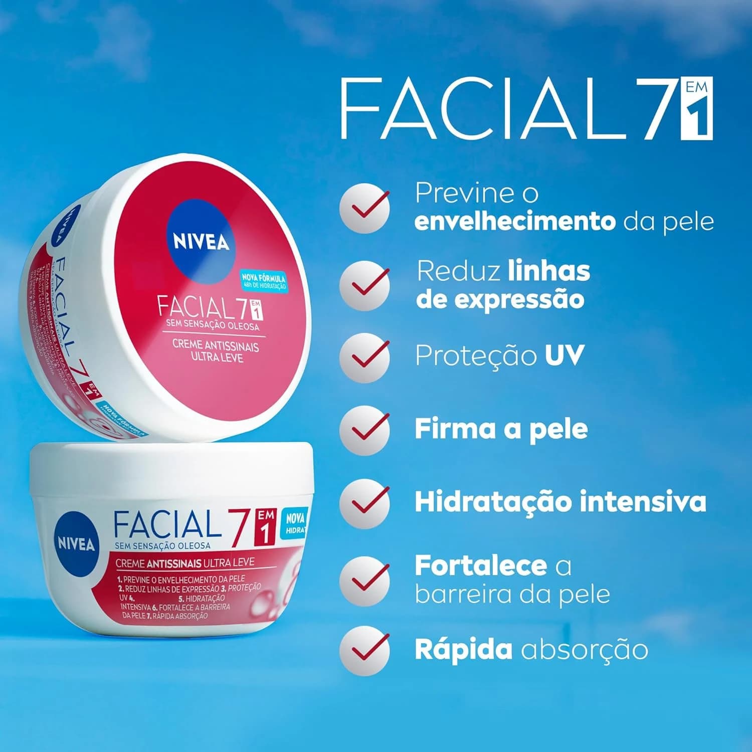 NIVEA Creme Facial Antissinais 100g