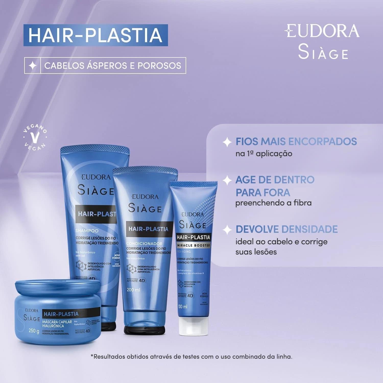 Siàge Máscara Capilar Hair-Plastia 250G