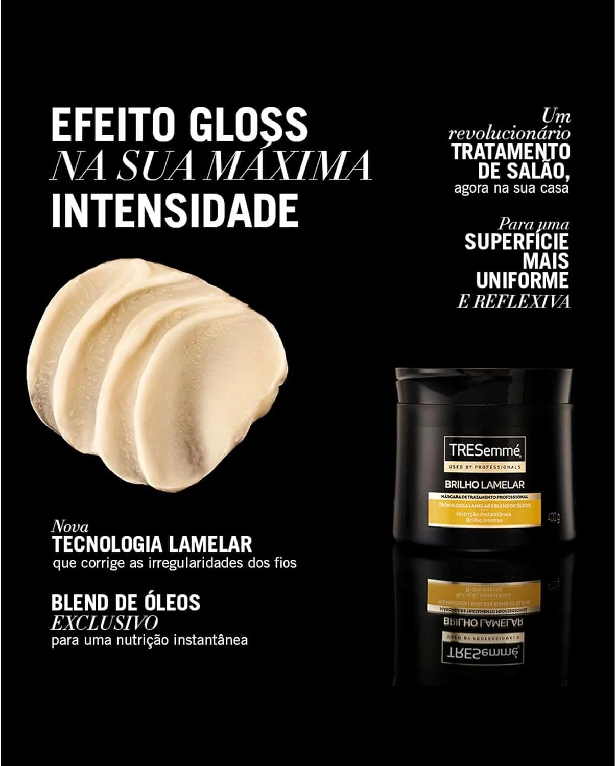 TRESemmé Brilho Lamelar Máscara de Tratamento 400 G