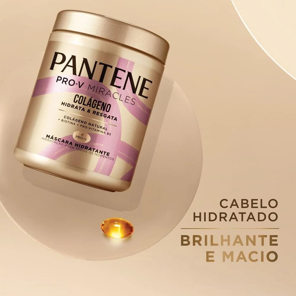 Pantene Máscara de Nutrição e Hidratação para Cabelo, 550ml