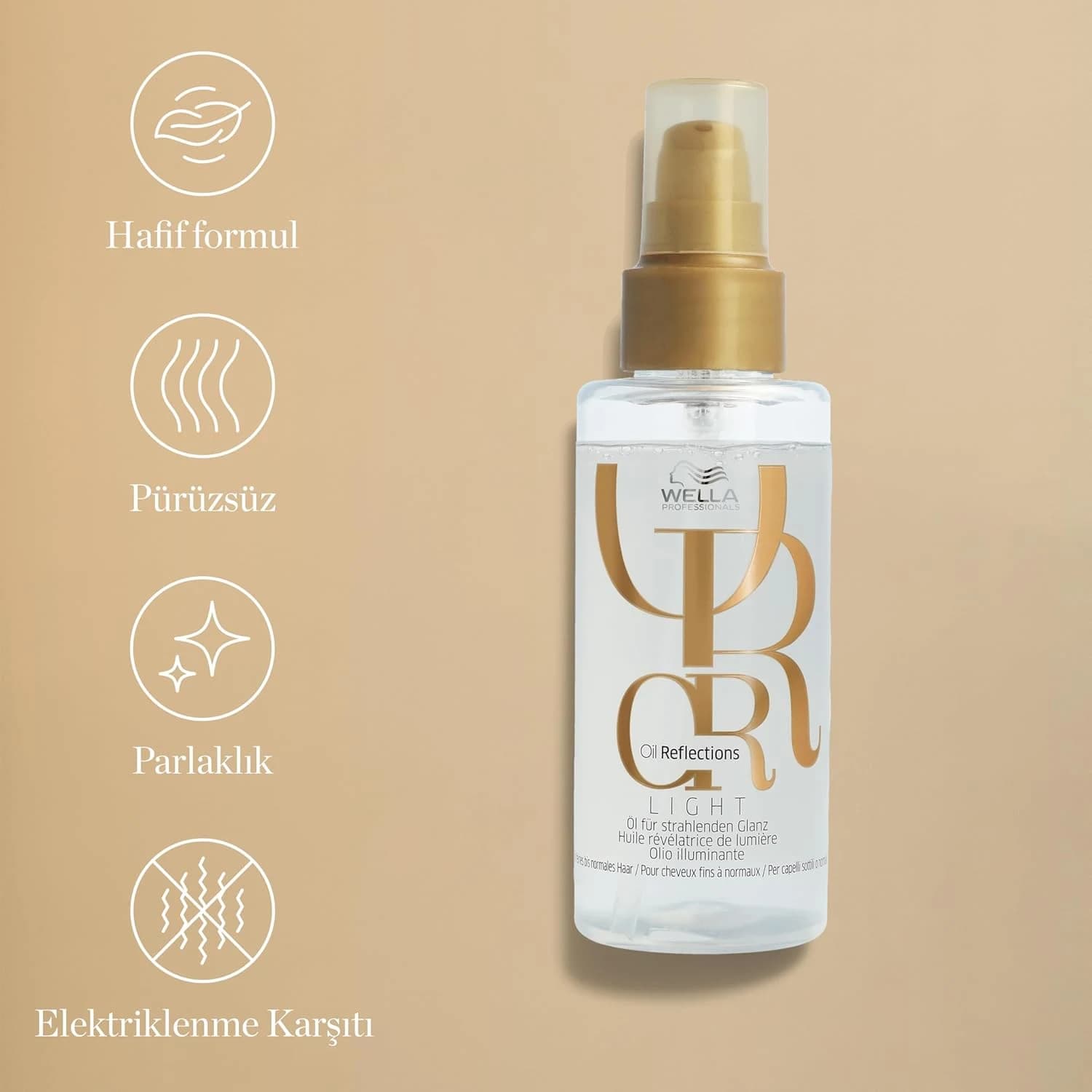 Wella Professionals Oil Reflections Light Óleo Capilar 30 ml