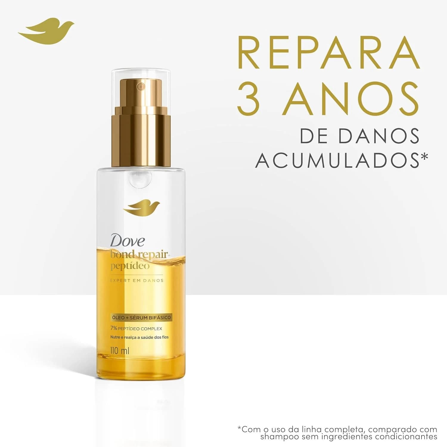 Dove Óleo + Sérum Bifásico Bond Intense Repair 110 ml