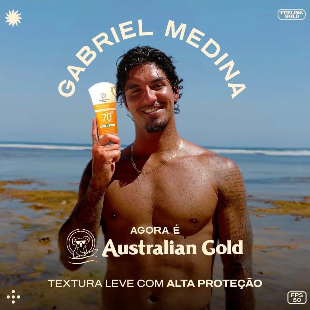 Australian Gold Protetor Solar Corpo Gel Creme Fps 50 200Gr