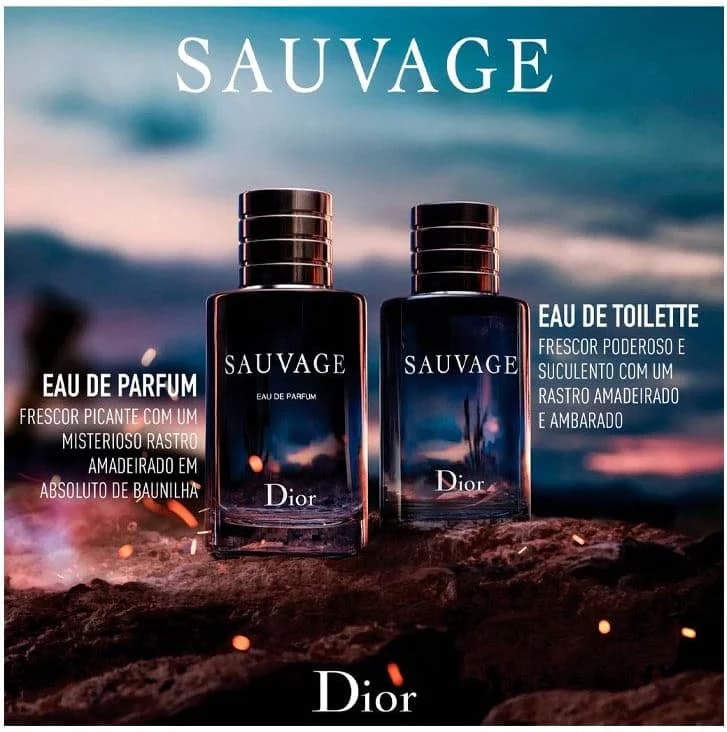 Perfume Sauvage Masculino Eau de Parfum 100ml