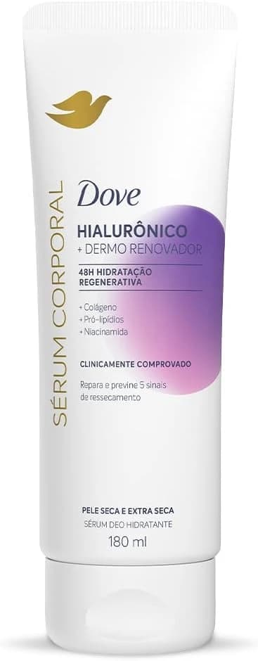 Dove Sérum Hidratante Corporal Hialurônico + Dermo Renovador 180m