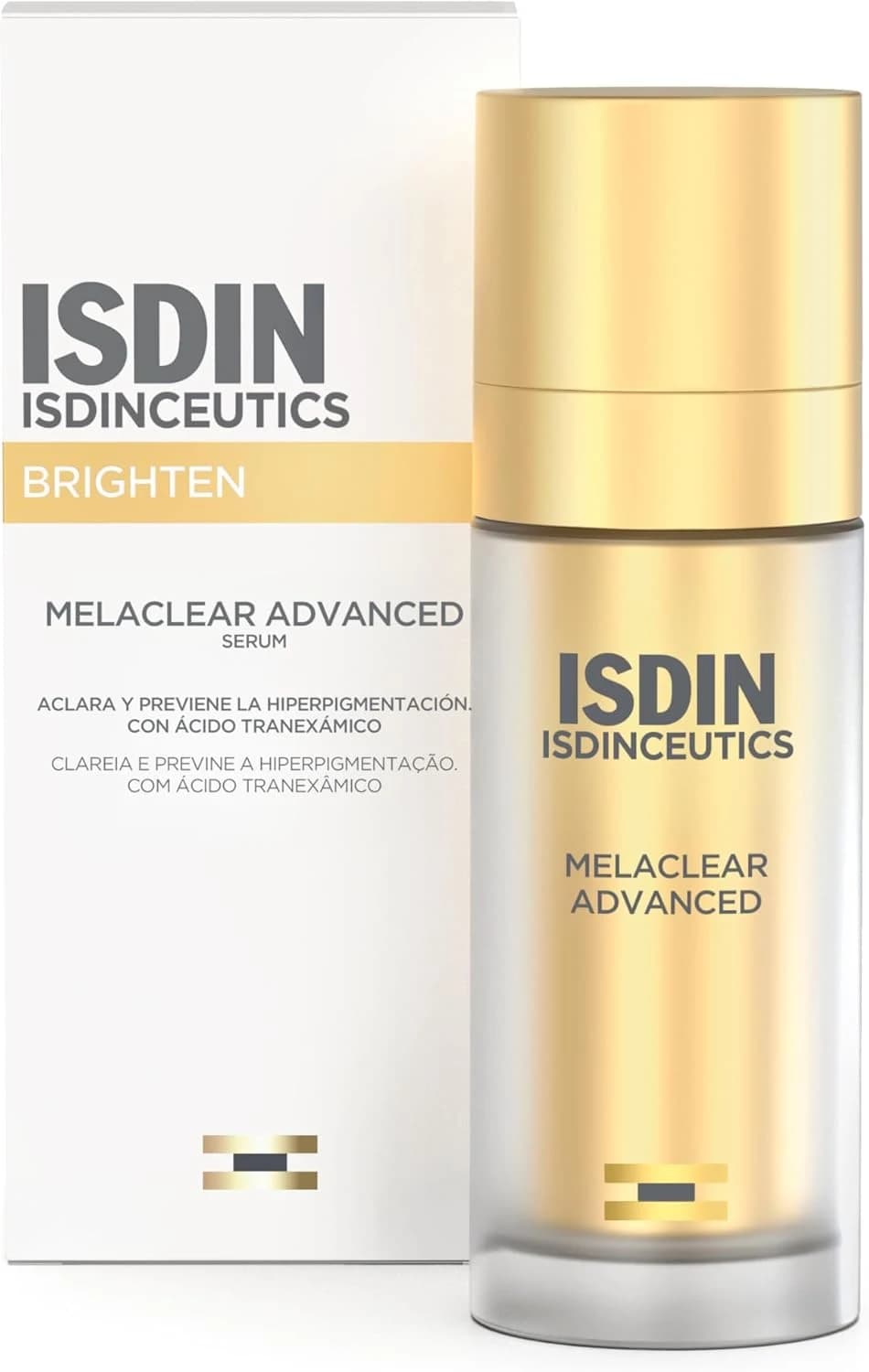 ISDIN Sérum Facial Clareador Anti-Idade Isdinceutics Melaclear Advanced - 30 ml